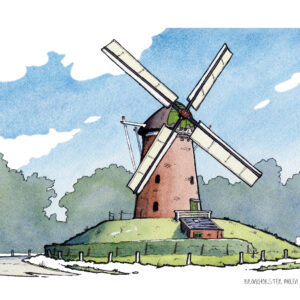 Print - Bronkhorster Molen